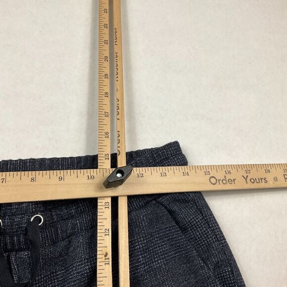 LOFT Ankle Drawstring Pants Blue Mid Rise Pull On Dress Knit Trousers Size SMALL - Picture 8 of 12